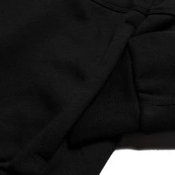Nike Hoodie NSW Air Brushed Pullover - Black/White -football abf680461eda