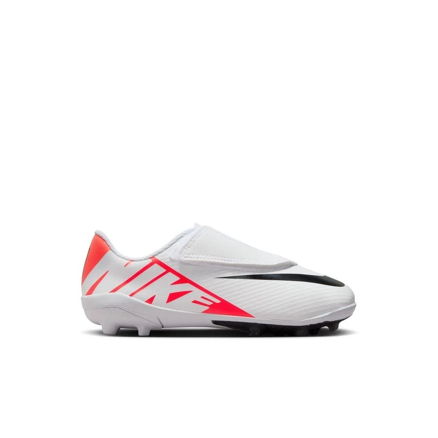 Nike Mercurial Vapor 15 Club Velcro MG Ready - Bright Crimson/White/Black Kids 1 Nike Mercurial Vapor 15 Club Velcro MG Ready - Bright Crimson/White/Black Kids