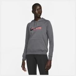 Nike Paris Saint Germain Hoodie NSW Essential - Dark Grey/Black Woman