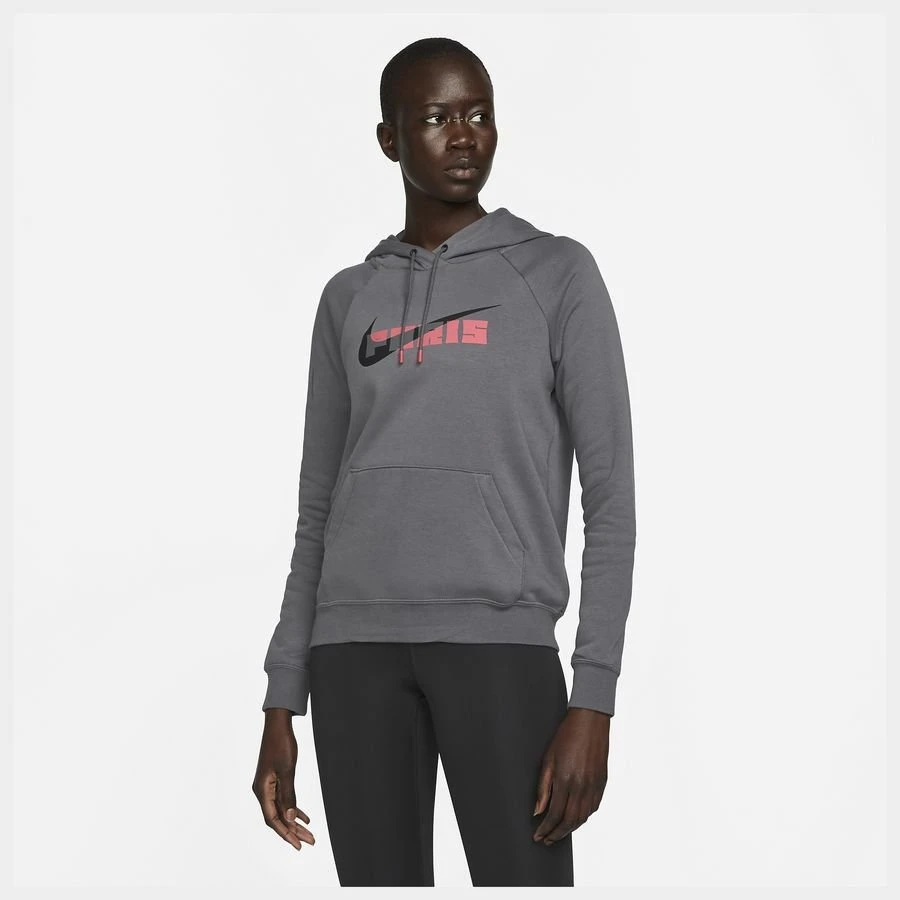 Nike Paris Saint Germain Hoodie NSW Essential - Dark Grey/Black Woman 1 Nike Paris Saint Germain Hoodie NSW Essential - Dark Grey/Black Woman