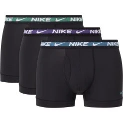 Nike Trunks Brief Dri-FIT Ultra Stretch Micro 3-Pack - Black/Blue/Purple/Green