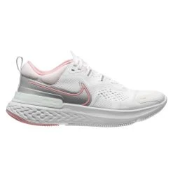 Nike Running Shoe React Miler 2 - White/Pink Woman