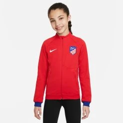 Nike Atletico Madrid Training Jacket Academy Pro Anthem - Sport Red/Deep Royal Blue/White Kids