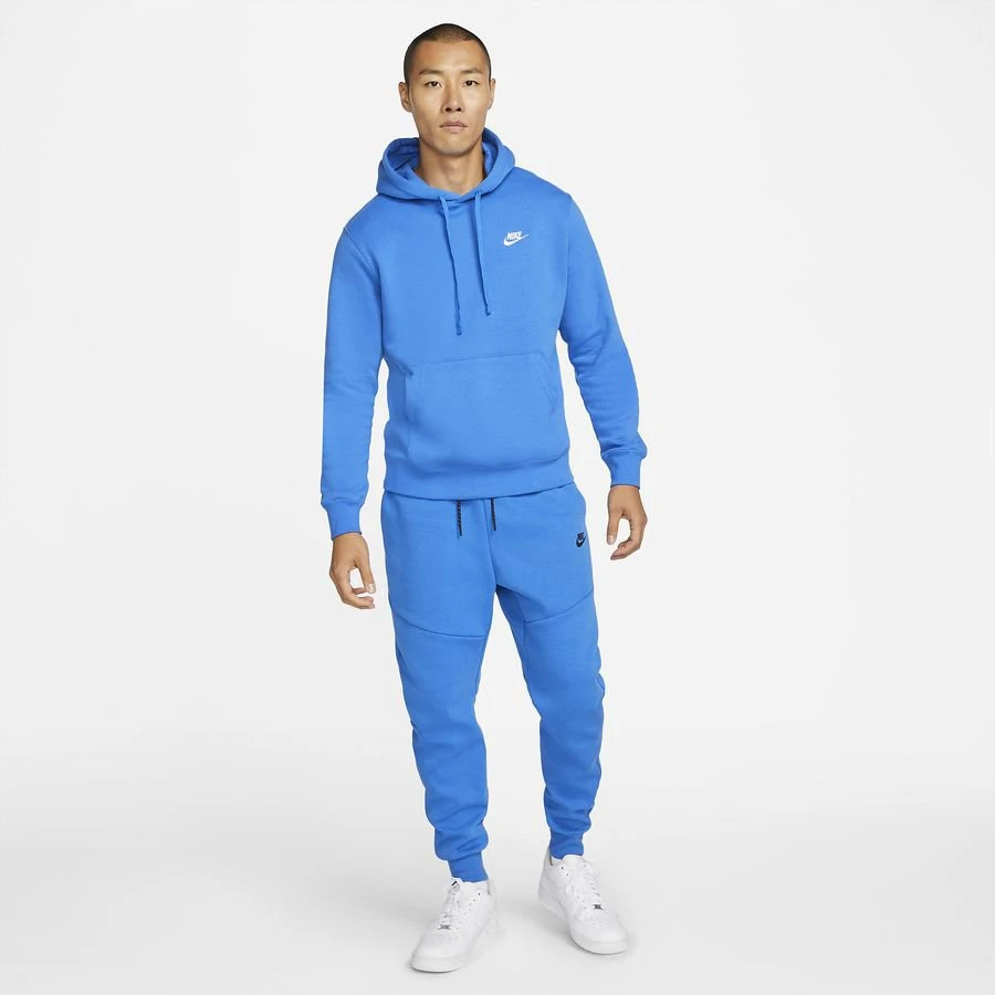 Nike Hoodie NSW Club - Signal Blue/White 6 Nike Hoodie NSW Club - Signal Blue/White - Image 6