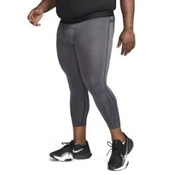Nike Pro Tights 3/4 - Iron Grey/Black -football b1ed9acffac7