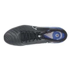 Nike Tiempo Legend 10 Elite FG Shadow - Black/Chrome/Hyper Royal -football b214bc0e5ae0