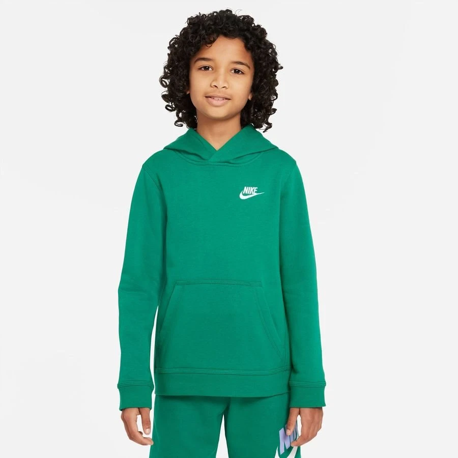 Nike Hoodie NSW Club - Malachite/White Kids 1 Nike Hoodie NSW Club - Malachite/White Kids