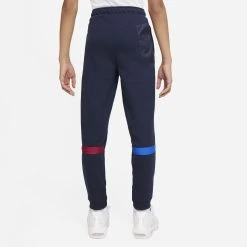 Nike Barcelona Training Trousers Dri-FIT Fleece - Obsidian/Blue/Pale Ivory Kids -football b2d5d0635347