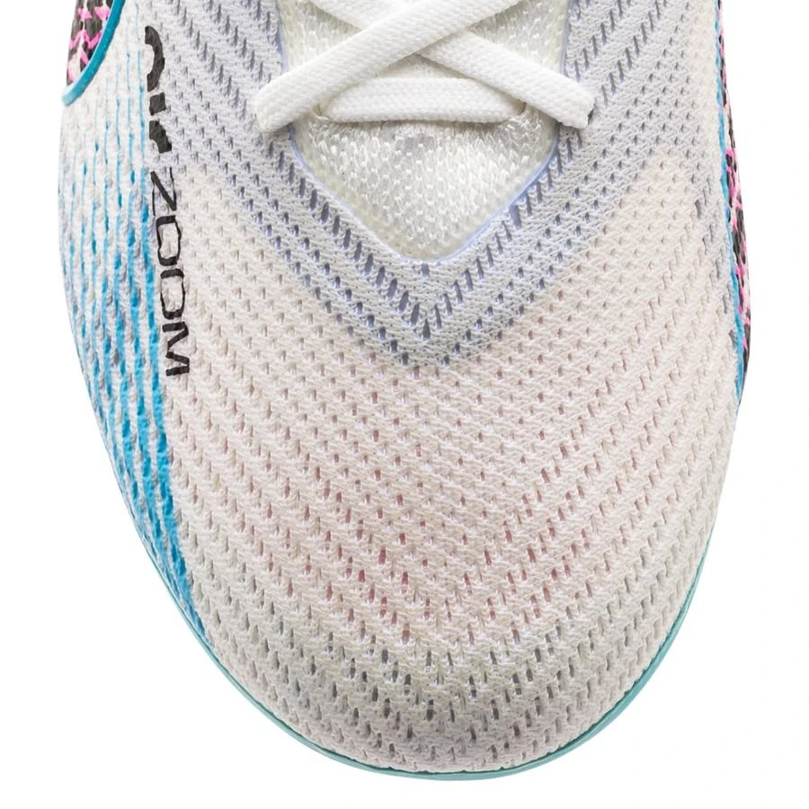 Nike Air Zoom Mercurial Superfly Elite 9 FG Blast - White/Baltic Blue/Pink Blast/Indigo Haze 4 Nike Air Zoom Mercurial Superfly Elite 9 FG Blast - White/Baltic Blue/Pink Blast/Indigo Haze - Image 4