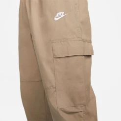 Nike Cargo Pants Club Woven - Khaki/White 10 Nike Cargo Pants Club Woven - Khaki/White -football b3ff200b4aec