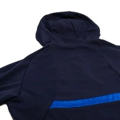 Nike France Hoodie Dri-FIT Travel FFF - Blackened Blue/Hyper Cobalt Woman -football b522ba393b1a