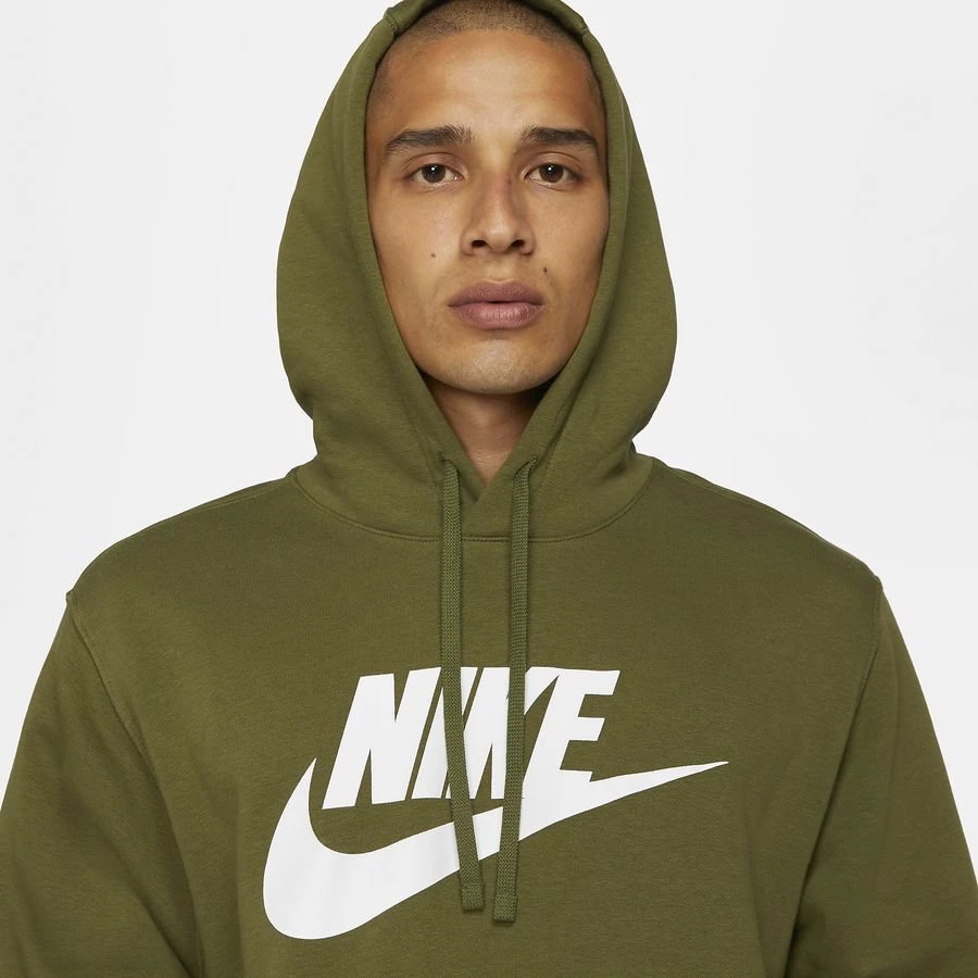 Nike Hoodie NSW Club - Rough Green/White 3 Nike Hoodie NSW Club - Rough Green/White - Image 3