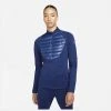 Nike Training Shirt Therma-FIT Academy Winter Warrior - Blue Void/Volt Woman