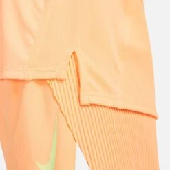 Nike Running T-Shirt Dri-FIT Race - Peach Cream/Reflect Silver Woman -football b60c0f5f926b