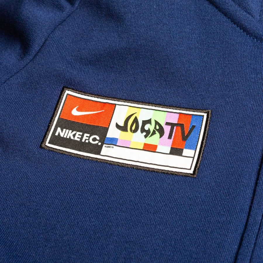 Nike F.C. Hoodie Joga Bonito - Blue Void/Black 2 Nike F.C. Hoodie Joga Bonito - Blue Void/Black - Image 2