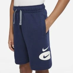 Nike Shorts NSW Core HBR - Blue/White Kids -football bbc296c81cb4