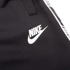 Nike Pants NSW Repeat - Black/White Kids -football bc63186ab3e2