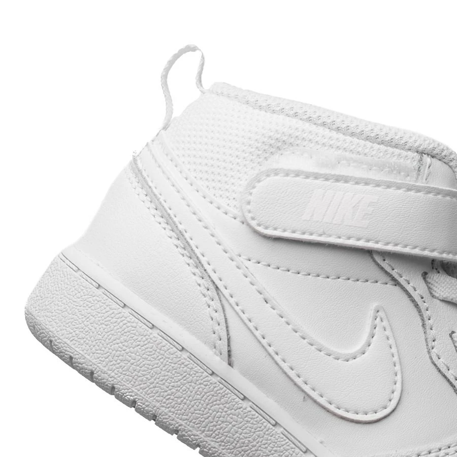 Nike Sneaker Court Borough 2 Mid - White Kids 6 Nike Sneaker Court Borough 2 Mid - White Kids - Image 6