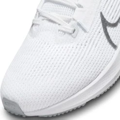 Nike Running Shoe Air Zoom Pegasus 40 - White/Metallic Silver/Pure Platinum Woman -football c042dbd23f56