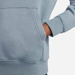 Nike Hoodie NSW Club - Ash Blue/White -football c0bf163f0b2a