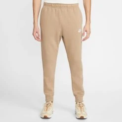 Nike Pants NSW Club Fleece - Khaki/White