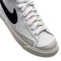 Nike Sneaker Blazer Mid '77 Vintage - White/Black -football c0fc420b65a3