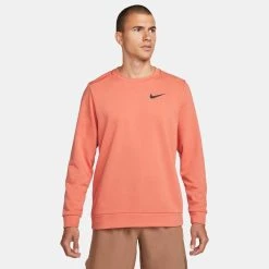 Nike Crewneck Dri-FIT - Madder Root/Black