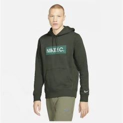 Nike F.C. Hoodie Essentials - Hasta/Dark Teal Green/White