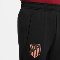 Nike Atletico Madrid Training Trousers Dri-FIT Strike - Black/Orange Kids -football c3b29ebb4c19