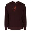 Nike Liverpool Sweatshirt NSW Club Crew - Burgundy Crush/Siren Red