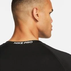Nike Pro Top Dri-FIT - Black/White -football c59b8f948943