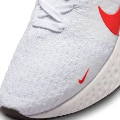 Nike Running Shoe React Infinity Run FK 3 - White/Crimson/Platinum Tint 10 Nike Running Shoe React Infinity Run FK 3 - White/Crimson/Platinum Tint -football c7129b32034f