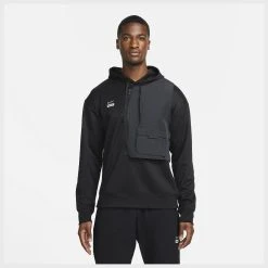 Nike F.C. Hoodie Dri-FIT - Black/Reflect Silver