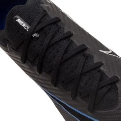 Nike Air Zoom Mercurial Vapor 15 Elite FG Shadow - Black/Chrome/Hyper Royal -football c7acaf359c3f