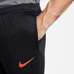 Nike Track Pants Dri-FIT Academy - Black/Bright Crimson -football c7b3143eb020