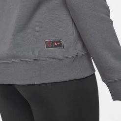 Nike Paris Saint Germain Hoodie NSW Essential - Dark Grey/Black Woman 9 Nike Paris Saint Germain Hoodie NSW Essential - Dark Grey/Black Woman -football c7fcf16a877e