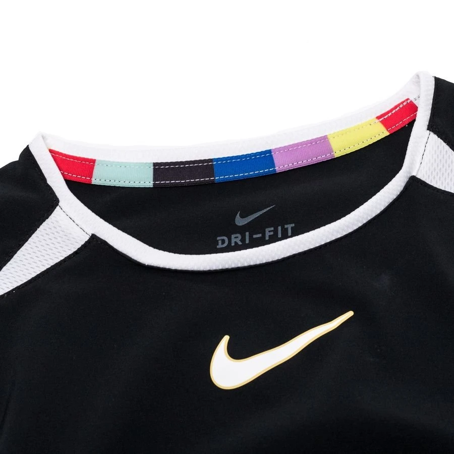 Nike F.C. Football Shirt Dri-FIT Joga Bonito - Black/White Woman 2 Nike F.C. Football Shirt Dri-FIT Joga Bonito - Black/White Woman - Image 2
