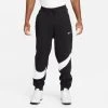 Nike Sweatpants Swoosh Fleece - Black/White