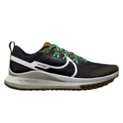 Nike Running Shoe React Pegasus Trail 4 - Black/White/Olive Flak