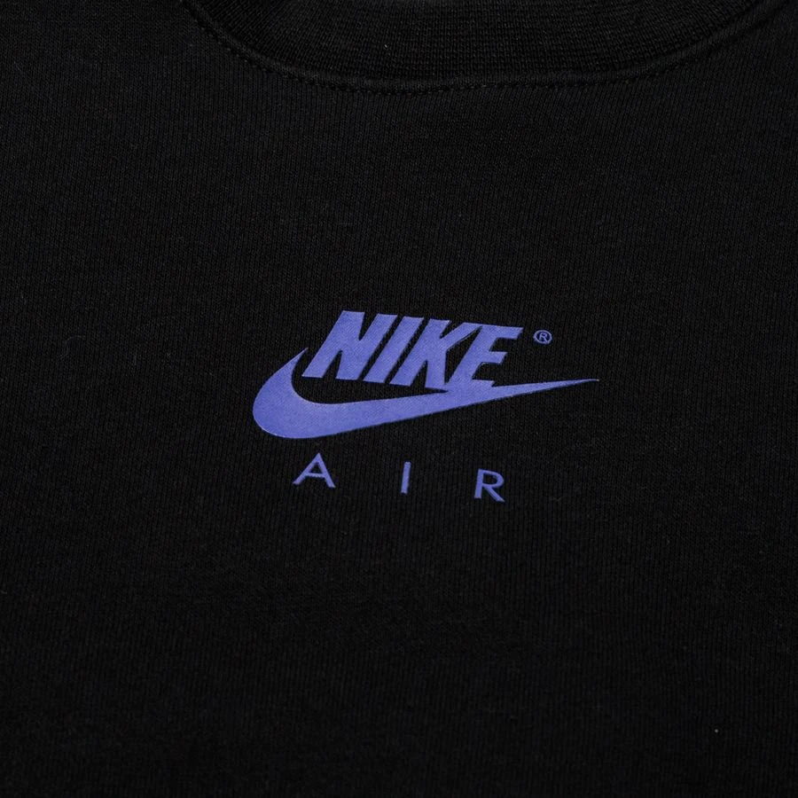 Nike Sweatshirt NSW Air Crew - Black/White/Violet Kids 2 Nike Sweatshirt NSW Air Crew - Black/White/Violet Kids - Image 2