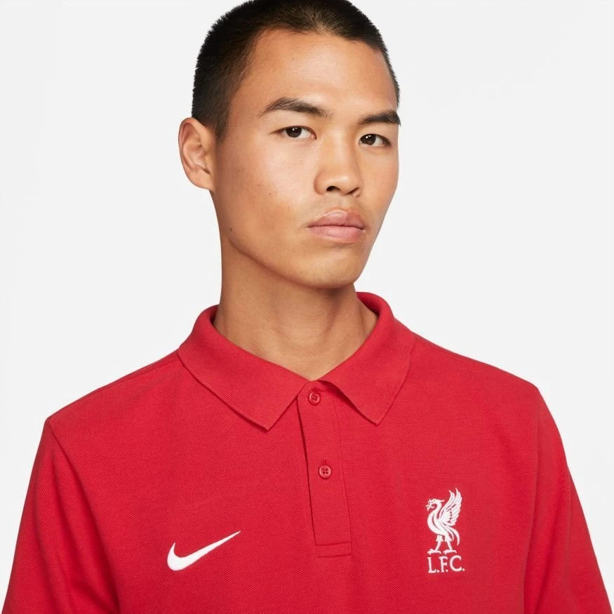Nike Liverpool Polo NSW - Gym Red/White 4 Nike Liverpool Polo NSW - Gym Red/White - Image 4