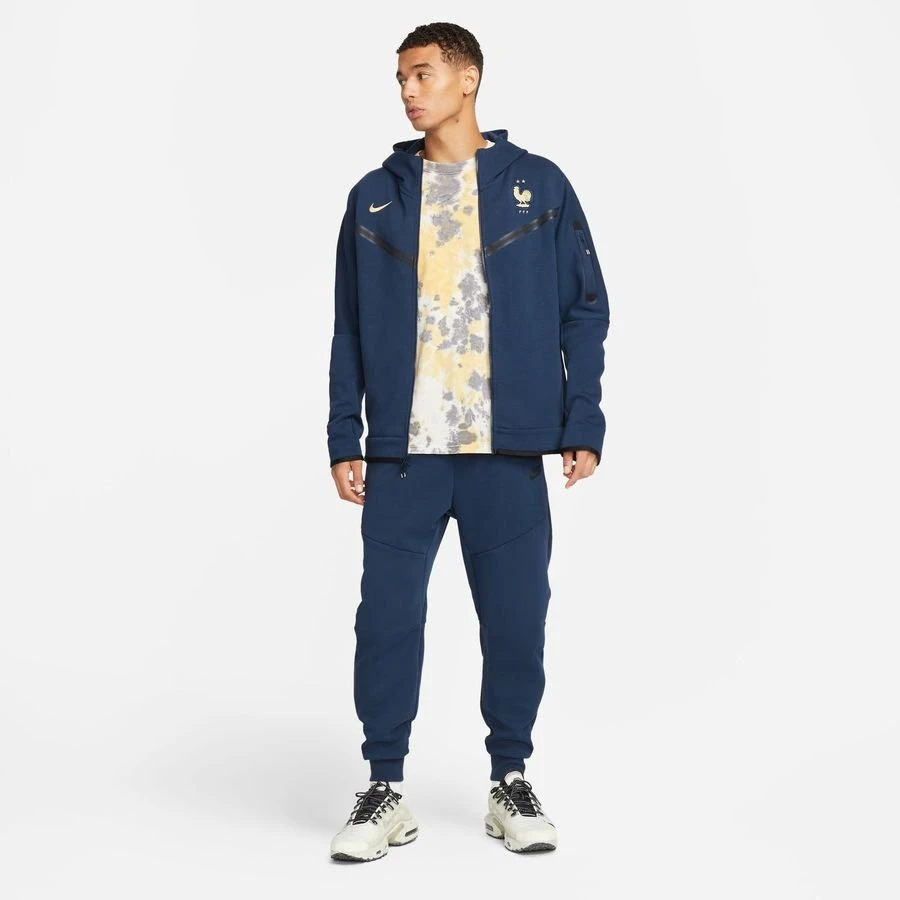 Nike France Training Set NSW Tech Fleece - Navy/Blue/Gold 1 Nike France Training Set NSW Tech Fleece - Navy/Blue/Gold