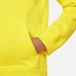 Nike Hoodie NSW Club - Yellow/White Kids -football cde7394e56c4