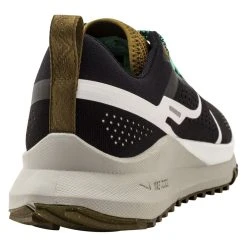 Nike Running Shoe React Pegasus Trail 4 - Black/White/Olive Flak 10 Nike Running Shoe React Pegasus Trail 4 - Black/White/Olive Flak -football ce05a1044428