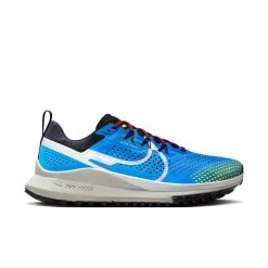 Nike Running Shoe React Pegasus Trail 4 - Photo Blue/Metallic Silver/Track Red