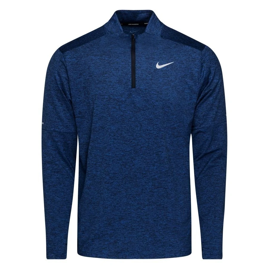 Nike Running Shirt 1/2 Zip Dri-FIT Element - Obsidian/Reflect Silver 1 Nike Running Shirt 1/2 Zip Dri-FIT Element - Obsidian/Reflect Silver