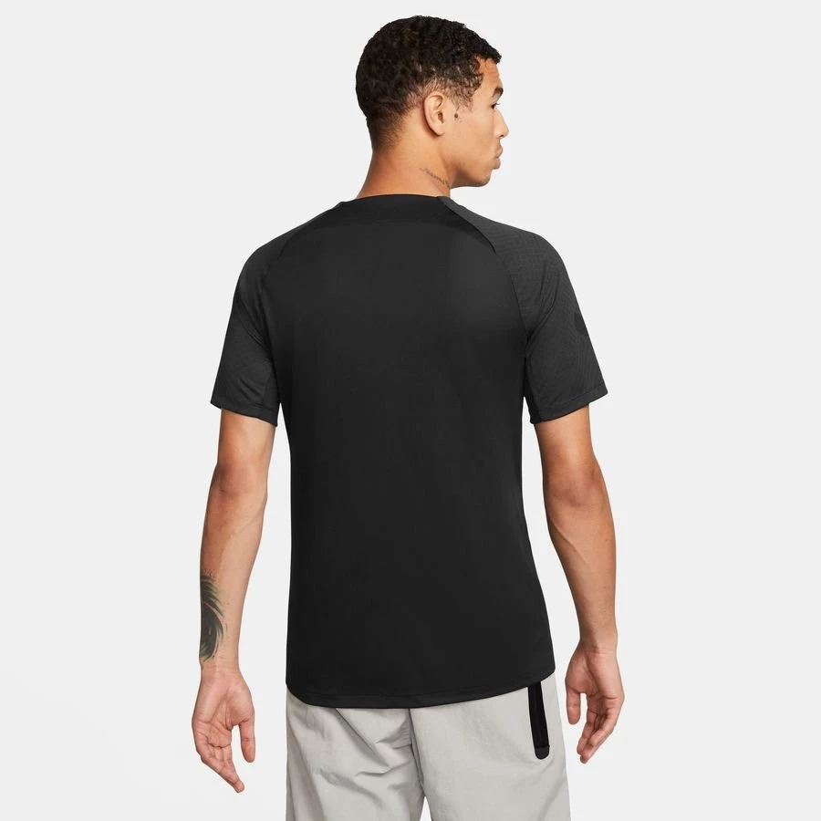 Nike Tottenham Training T-Shirt Dri-FIT Strike - Black/Volt 2 Nike Tottenham Training T-Shirt Dri-FIT Strike - Black/Volt - Image 2