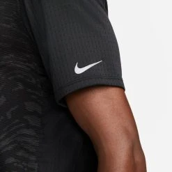 Nike Running T-Shirt Dri-FIT Run Division Rise 365 - Black/Reflect Silver -football d15e4a051611