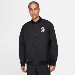 Nike Jacket NSW Woven World Tour - Black/White