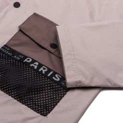 Nike Paris Saint Germain Jacket Woven Jordan X PSG - Light Brown/Black/Bright Crimson -football d2d4c6b76646